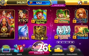 Descubra a Magia dos Jogos de Arcade no 26t